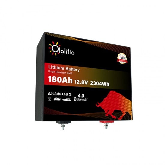 Litija akumulators 12.8V 180Ah OLALITIO LiFePO4