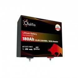  Litija akumulators 12.8V 180Ah Ar Sildītāju OLALITIO LiFePO4