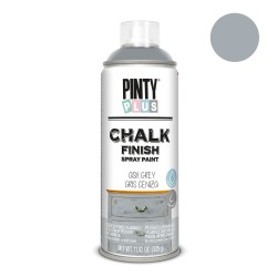 Ūdens bāzes krīta krāsa aerosolā Ash Grey PintyPlus CHALK  400ml