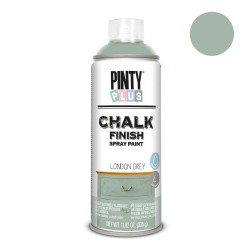 Ūdens bāzes krīta krāsa aerosolā London Gray CHALK PintyPlus 400ml