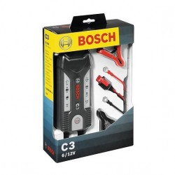 Bosch C3 6V un 12V Auto akumulatora lādētājs/uzturētājs (14-120 Ah)