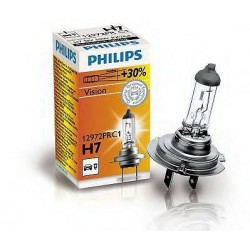 Spuldze Philips H7 55W + 30 % vairāk gaismas, 12V.