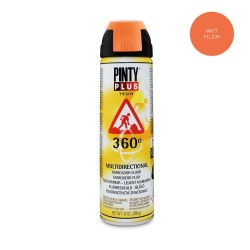 Ceļu marķēšanas fluorescējoša krāsa aerosolā oranža 500ml PintyPlus