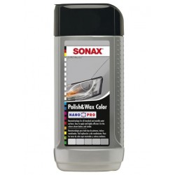 SONAX 296341 NanoPro Auto pulēšanas pasta ar vasku un sudraba krāsas pigmentiem 250ml