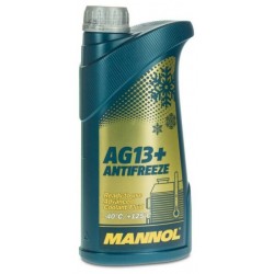 MANNOL AG13+ Dzeltens antifrīzs -40 1L