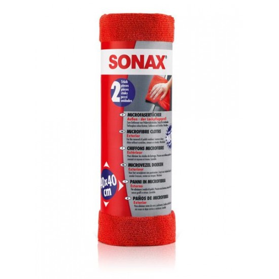 SONAX 416241 Mikrošķiedras lupata virsbūves tīrīšanai 2gb