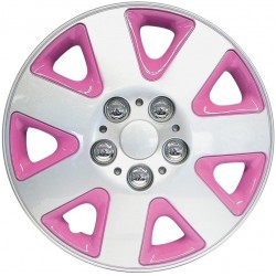 Rozā auto disku dekoratīvās uzlikas 14'' CARPOINT