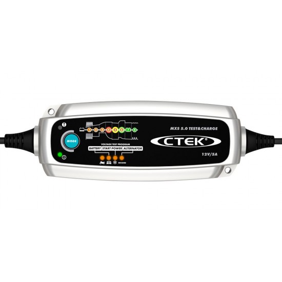 CTEK Auto akumulatora lādētājs 12V 4.3A MXS 5.0 TEST&CHARGE