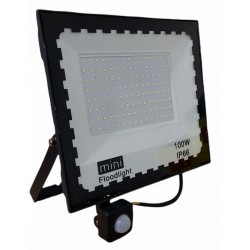 LED Prožektors ar kustību sensoru 100W IP66 9000lm 6000K