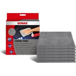 SONAX Mikrošķiedras aizsargpārklājumu lupatiņa Coating Towel 6gb