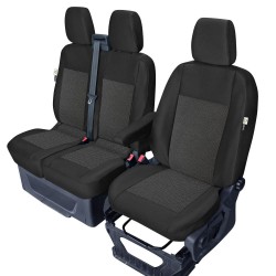 Ford Transit Custom 2018+ Priekšējo sēdekļu pārvalki 1+2 Kegel-Blazusiak